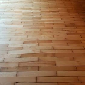 Parquet avant rénovation - Brugger Sols